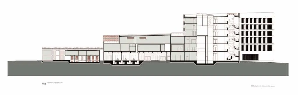 SCHNITT A–A © kister scheithauer gross architekten und stadtplaner gmbH